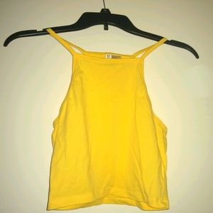 Never Worn Yellow H&M Tank Top